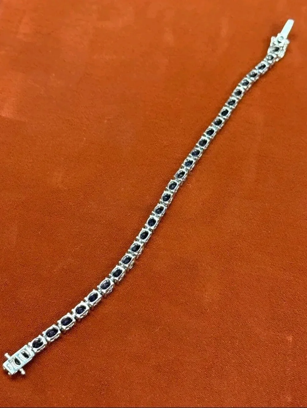 Sterling Silver 11.40 TCW Catalina lolite Bracelet